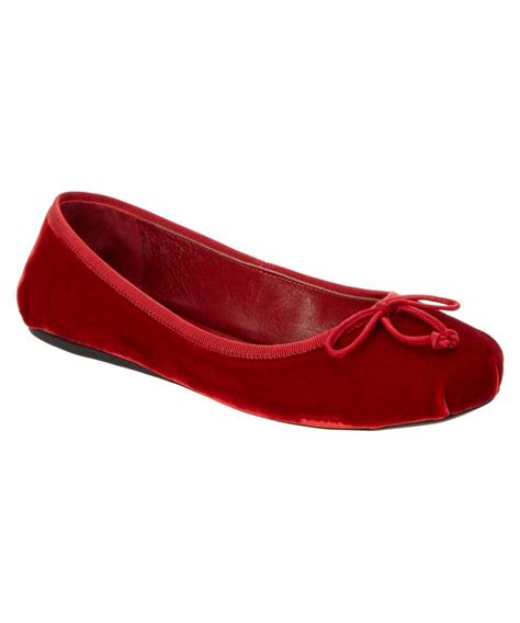 ballerine prada 36.5|prada velvet ballerina.